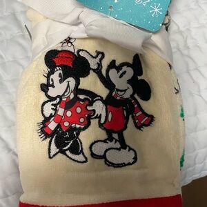 Disney with Mickey and Minnie hand towels